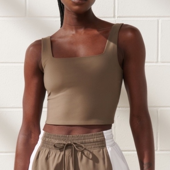 Abercrombie & Fitch Tops - Abercrombie YPB Sculptlux Squareneck Tank